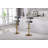Kyliejo Counter Stool with Metal Frame-1519243966
