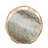 ROUND WIRE TABLE WITH MARBLE TOP