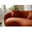 Canapé courbé Mid-Century moderne, canapé en tissu Boucle pour chambre à coucher, bureau, appartement-1803265806