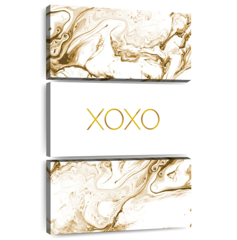 Tergel XOXO Typography, 38" H x 24" W
