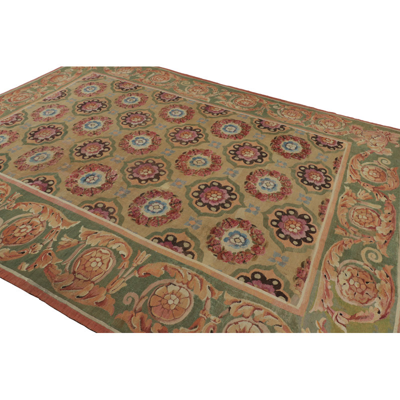 European One-of-a-Kind 9’3X12’6 Hand Knotted Area Rug
