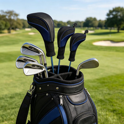 Ensemble de housses pour club de golf en filet, housses de protection pour le sport 