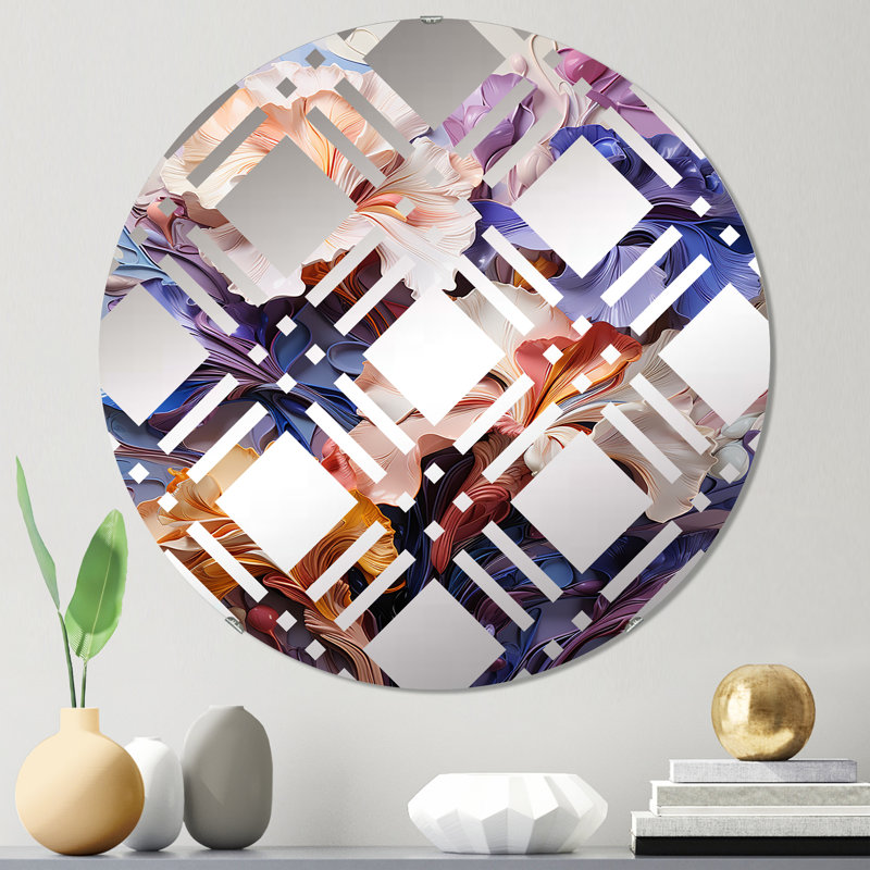 Burlie Circle Mirror, 23.6" x 23.6"
