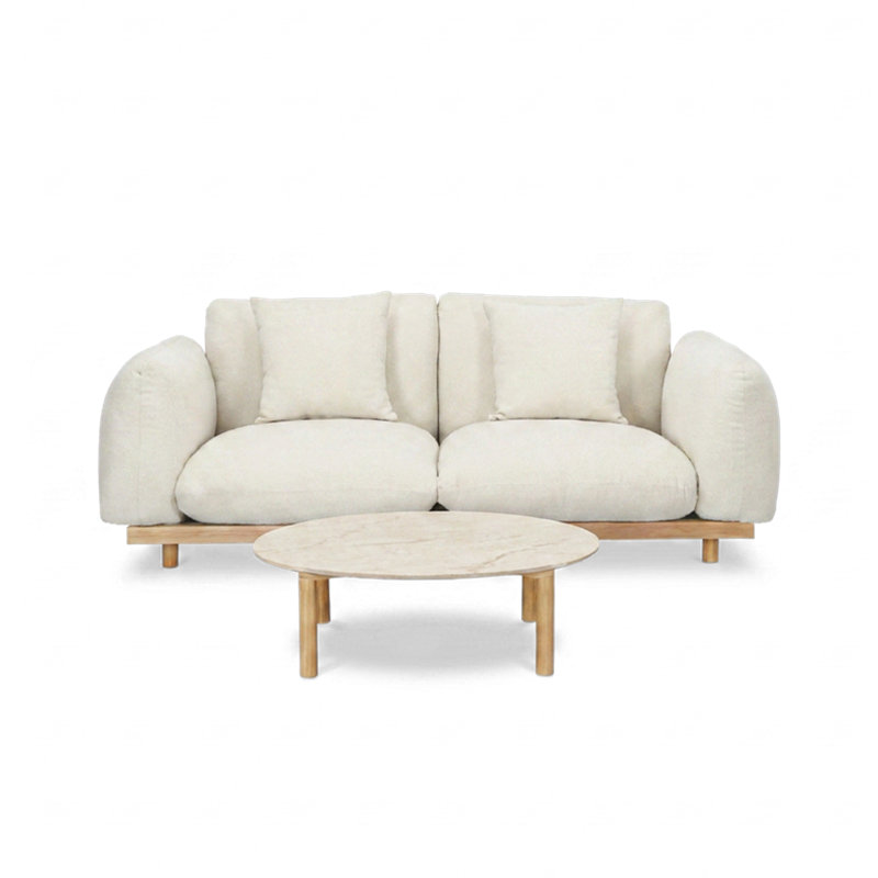 Serena 4-Piece Outdoor Conversation Set with Coffee Table