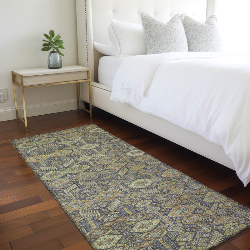 Tapis intérieur / extérieur Belfast avec envers antidérapant, Tapis de couloir 2 pi 3 po x 7 pi 6 po