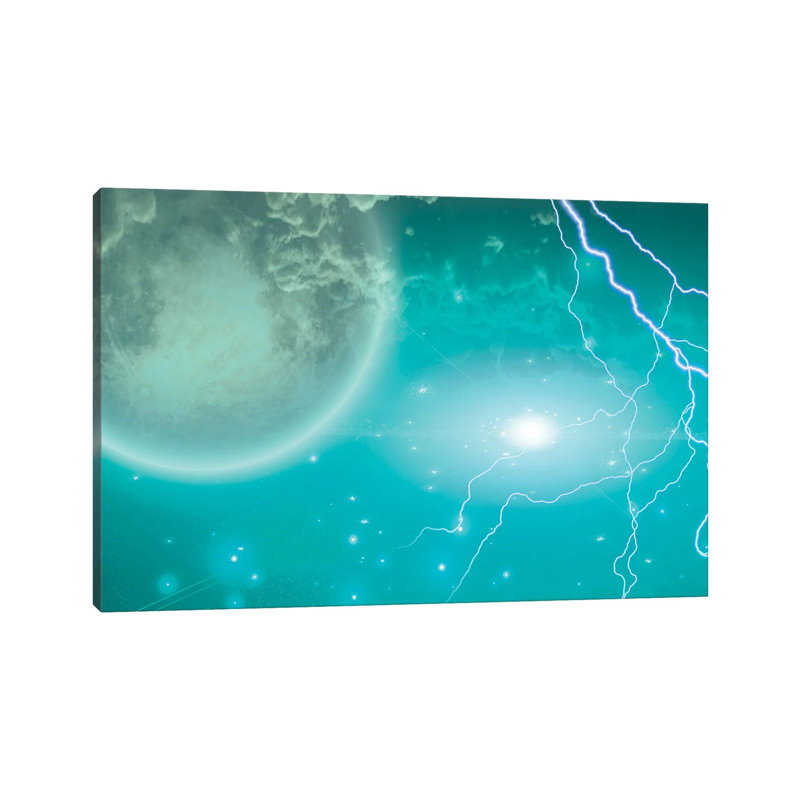 Supernova Star In Deep Space Scene by Bruce Rolff - Wrapped Canvas Print, 30.48 cm H x 45.72 cm W