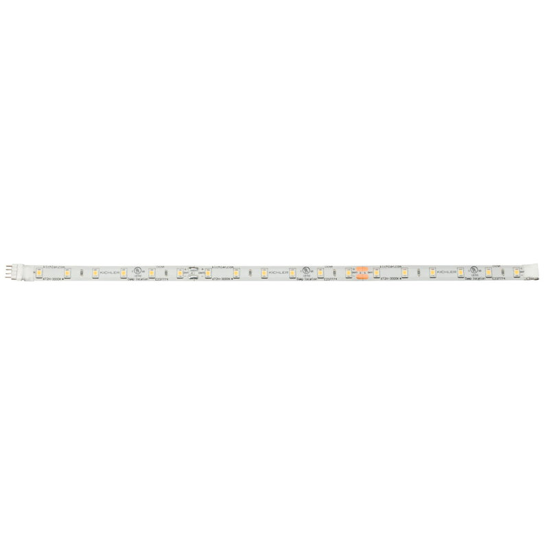 Ruban lumineux à DEL pour dessous d'armoire Lulette, H 1 po x L 120 po x P 0,5 po, 3000 K