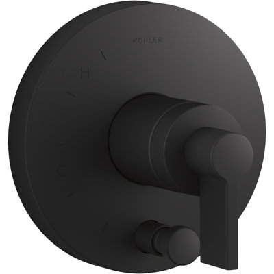 Components Rite-Temp Shower Valve Trim with Diverter and Lever Handle