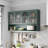 47.25" Four-door Glass Wall Cabinet Storage, Wall-mounted,Suitable for Kitchen, Living Room, Bathroom-915247661