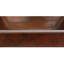 19" Rectangle Skirted Vessel Hammered Copper Sink