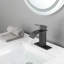 Robinet de salle de bain à cascade, robinet de meuble-lavabo à poignée simple-118499414