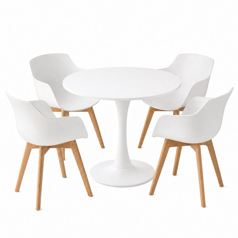 Dining Set, White