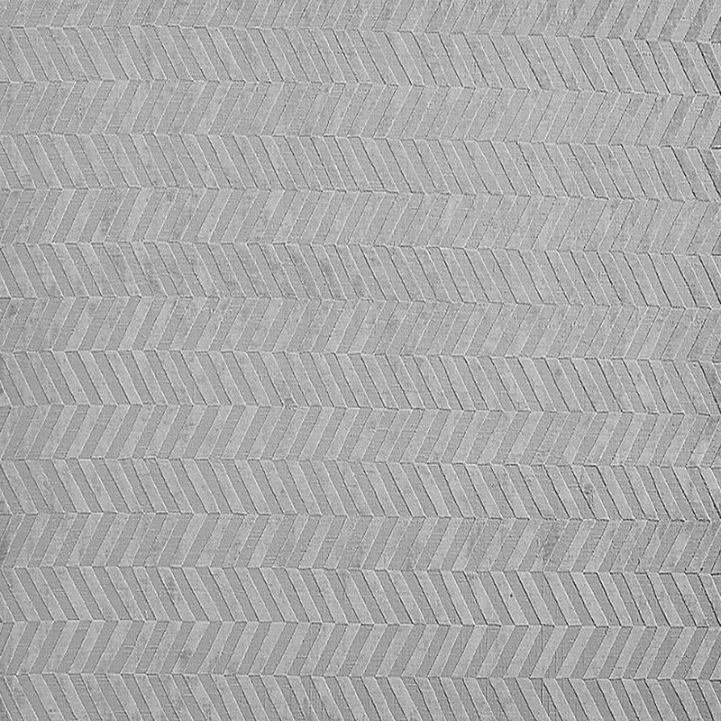 Bigner Performance Chevron Indoor Rug, Square 6'
