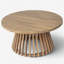 Table basse de patio en bois d'acacia