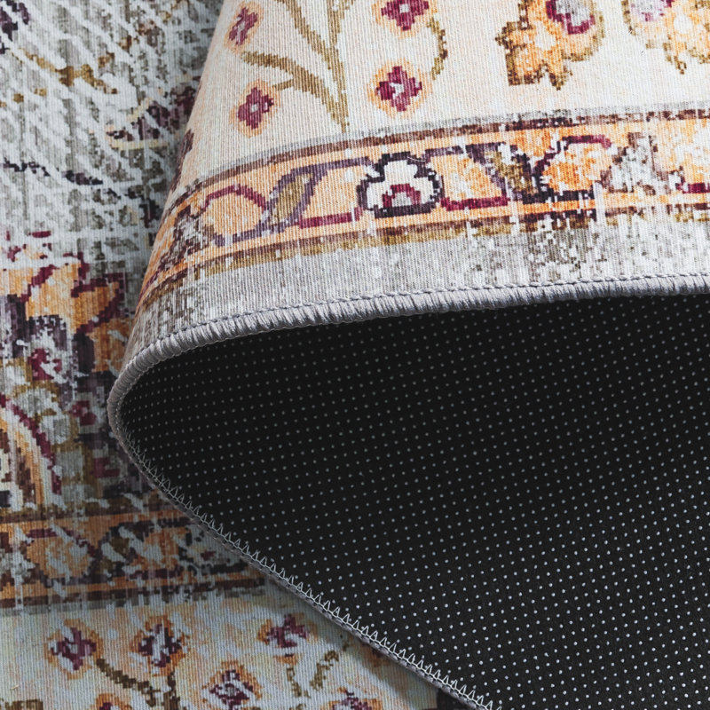 Tucson 204 M/W S/R Performance Machine Washable Oriental Rug, Rectangle 5' x 8'