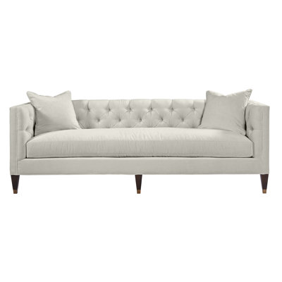 Wright 96" Tuxedo Arm Sofa with Reversible Cushions