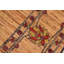 Tapis oriental orange en laine noué à la main 8 pi 6 po x 9 pi 10 po Evansville