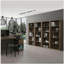 Bureau à domicile extensible, couleur noyer-1421254573