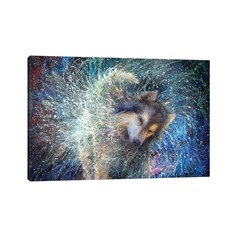 Luna The Sidereal by Iris Scott - Painting on Canvas, 66.04 cm H x 45.72 cm W x 1.91 cm D, Wrapped Canvas