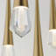 Luminaire suspendu grappe 16 lumières DEL-98158546