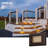 LED Hardwired Pathway Light Dimmable for Step Deck Stair 3000K Warm White