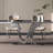 Modern Luxury Rectangular Rock Slab Dining Table-106445992