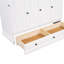 Lit armoire en pin massif massif avec station de charge et grand tiroir de rangement pour bureau à domicile ou petite pièce, double
