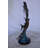 Two Swordfish Swimming In The Ocean Bronze Statue - Size: 11"L X 10"W X 22"H.