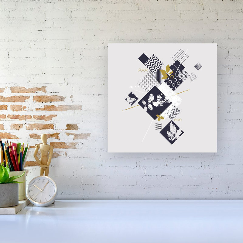 Abstract Botanical - Wrapped Canvas Print