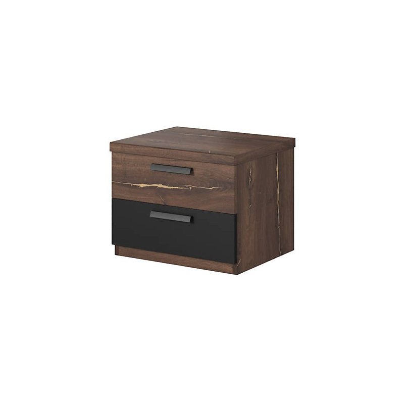 Sigma 46cm W Manufactured Wood Bedside Table