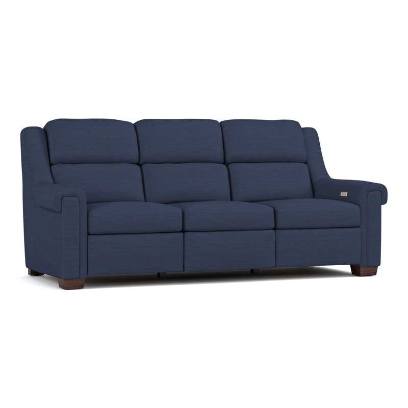 Chester Reclining Sofa, Perigold Ishi Blue Jean