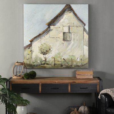 Vintage Farmhouse - Reproduction de photo sur toile