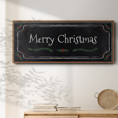 Merry Christmas - Toile encadrée