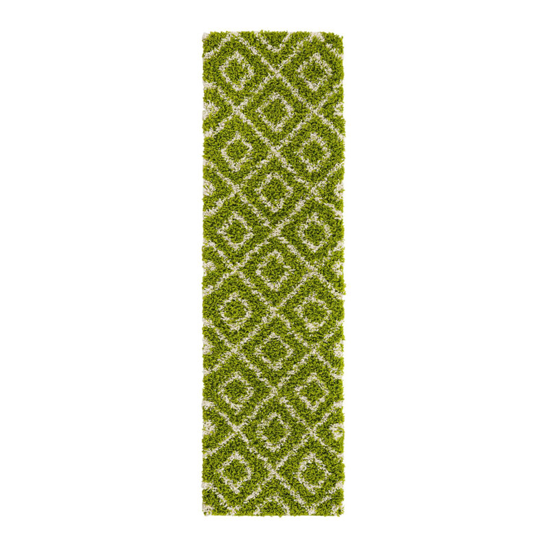 Geometric Indoor Rug, Runner 2' x 7'