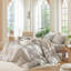 Ensemble de housse de couette 100% coton délavé MooMee-111219965-111219974