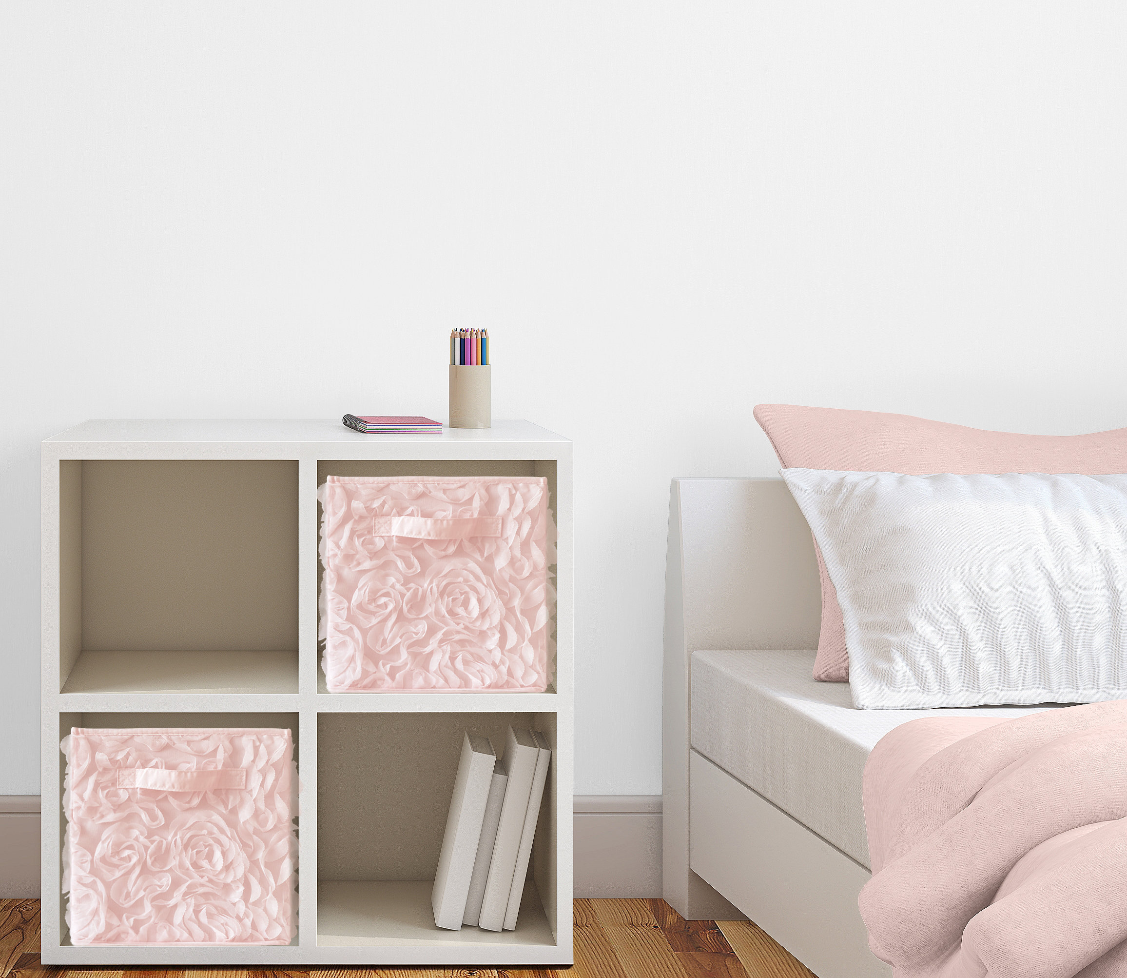 Kalb 39.4"W x 35.4'' H Toy Box and Organizer