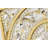 Xanthe Cube Pendant Ceiling Light With Circle Pattern And Crystals - Antique-1272534466