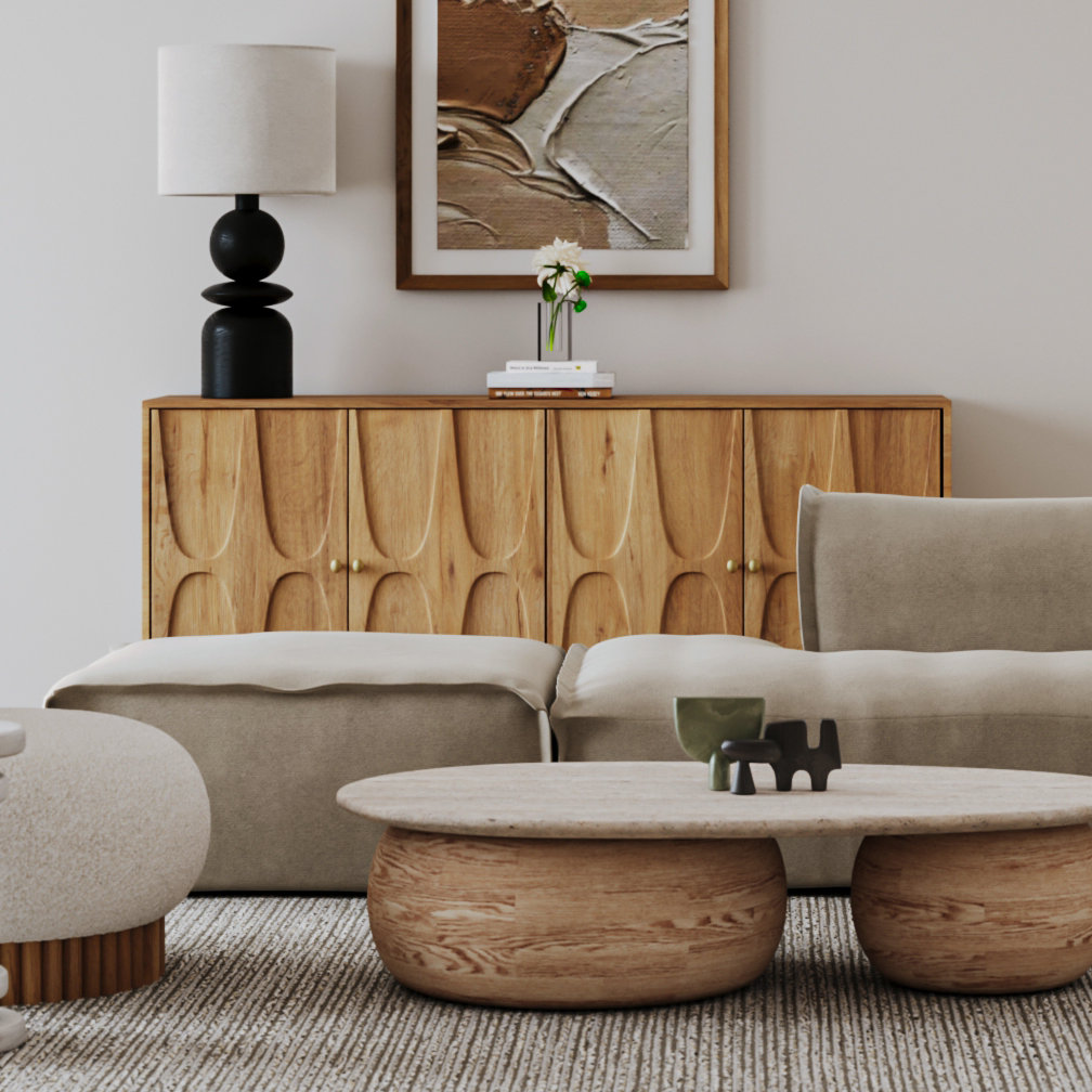Myers 72'' Sideboard, Natural