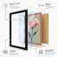 Delicate Bloom Botanical - Framed Print-981411956-981411963