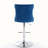 Kennasyn Swivel Upholstered Adjustable Height Counter Stool-481769143