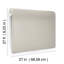 Papier peint chiné lin beige-123849568