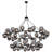 Seina 60 - Light Dimmable Chandelier Living Room Chandelier Wagon Wheel Chandelier Modern Farmhouse Chandelier