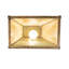 2 - Light Flush Mounted Sconce