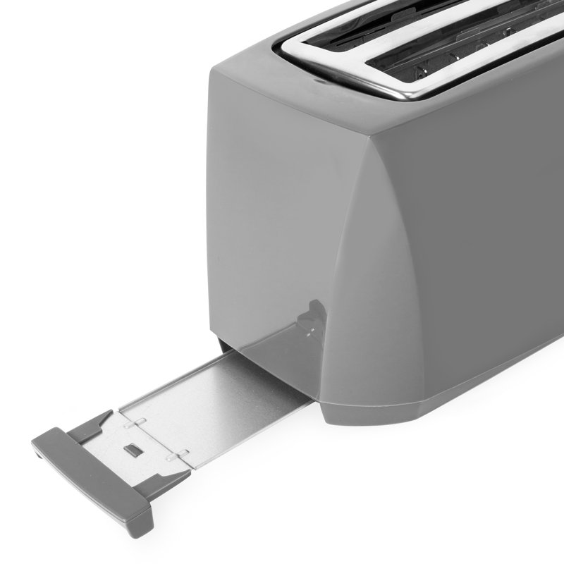 4 Slice Cool Touch Toaster, Grey