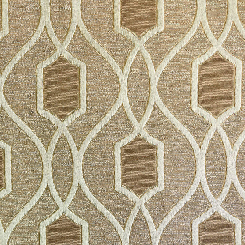 Tissu jacquard Madison, Latte