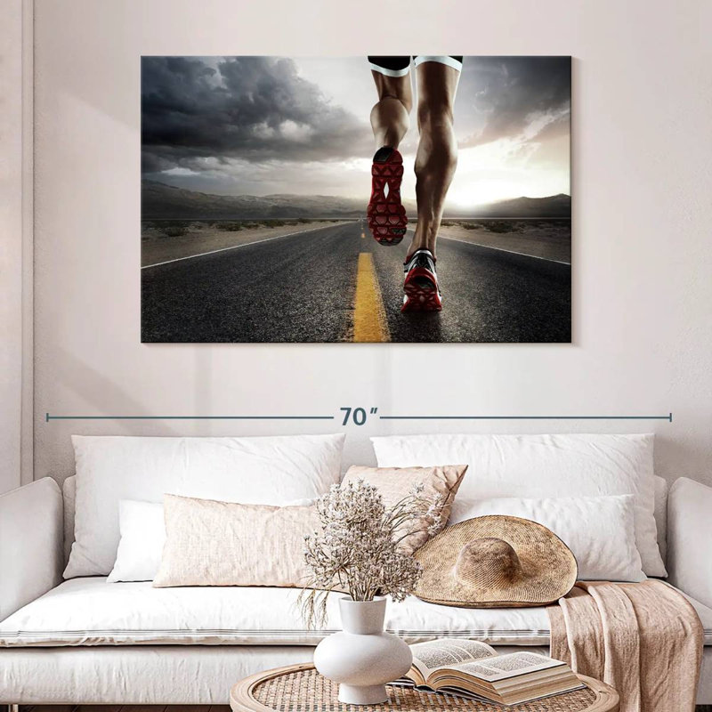 Sireci Highway Run, 32" H x 48" W