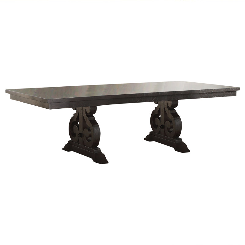 Geramie Extendable Solid Wood Dining Table