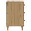 43cm W Manufactured Wood Bedside Table-738386631