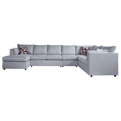 13550 4-Piece Left Facing Sectional, Magick Howlite