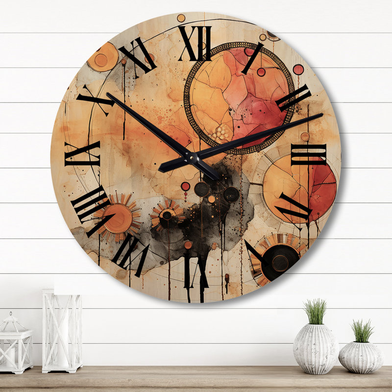 Horloge murale Escape To Serenity, Grand